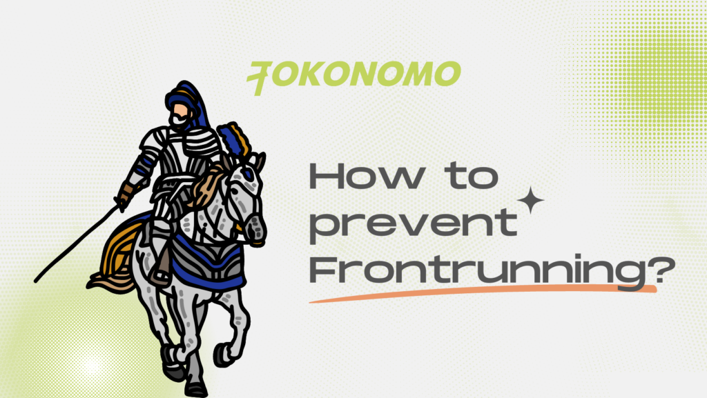 How to prevent front-running
