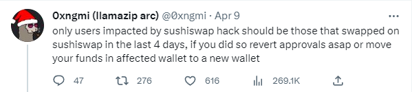 0xngmi Tweet