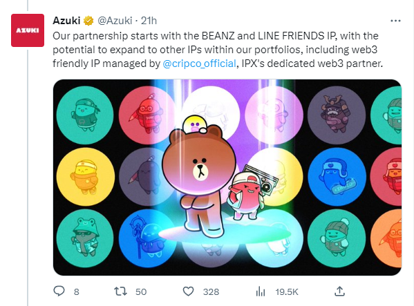 Azuki Tweet