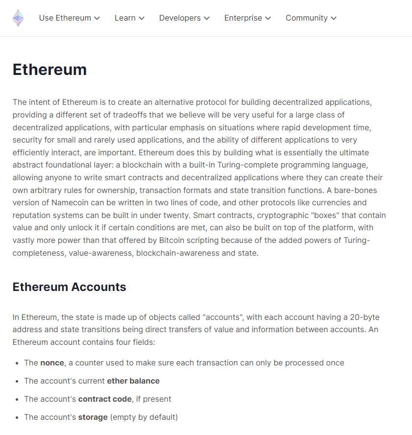 Ethereum Whitepaper