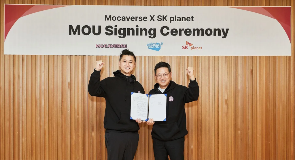 Mocaverse x SK Planet Partnership